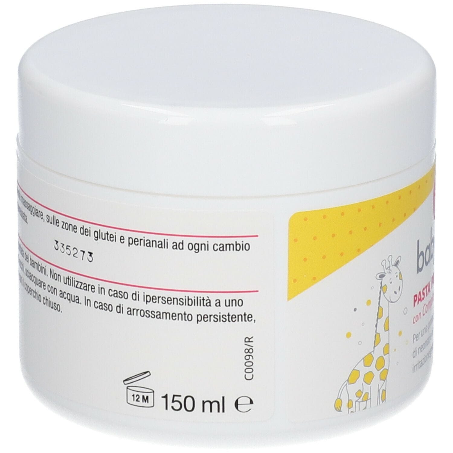 BABYGELLA PREBIOTIC PASTA PROTETTIVA 150 ML