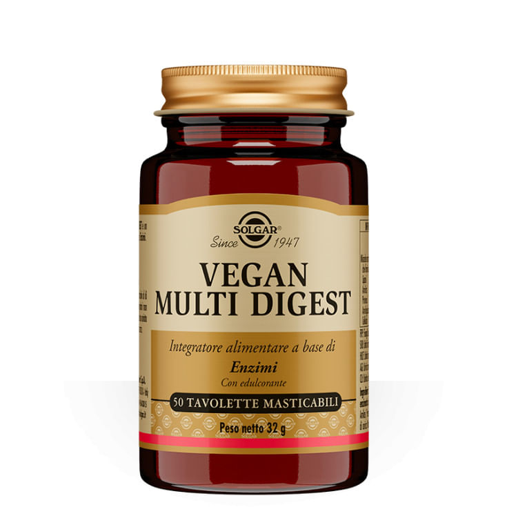 VEGAN MULTI DIGEST 50 TAVOLETTE MASTICABILI