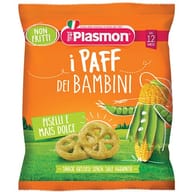 PLASMON DRY SNACK PAFF PISELLI-MAIS 15 G