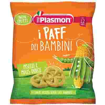 PLASMON DRY SNACK PAFF PISELLI-MAIS 15 G