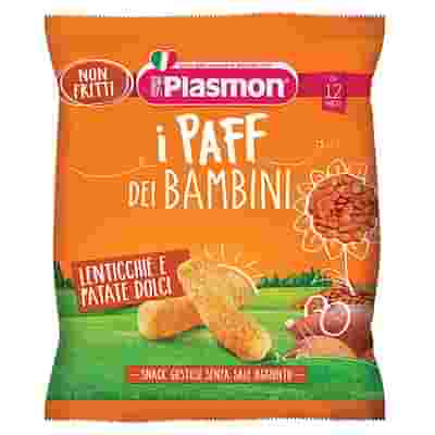 PLASMON DRY SNACK PAFF LENTICCHIE-PATATA DOLCE 15 G