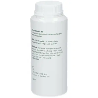 TALCO MENTOLATO ZETA 100 G TALCO MENTOLATO ZETA 100 G