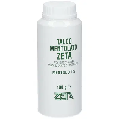 TALCO MENTOLATO ZETA 100 G TALCO MENTOLATO ZETA 100 G