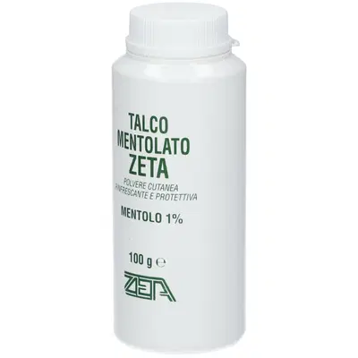 TALCO MENTOLATO ZETA 100 G TALCO MENTOLATO ZETA 100 G