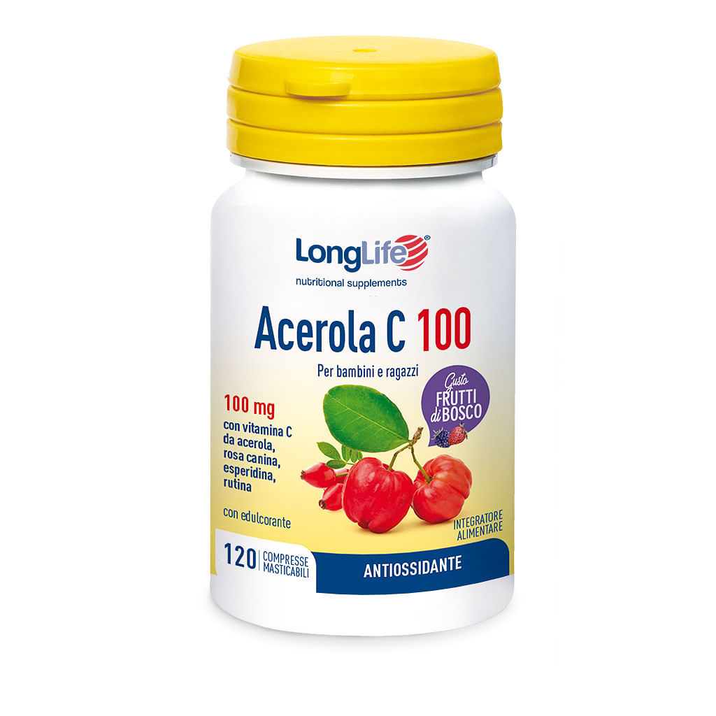 Longlife Acerola C100 Frutti Di Bosco 120 Compresse