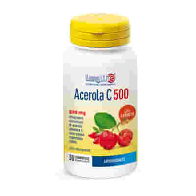 LONGLIFE ACEROLA C500 ARANCIA 30 COMPRESSE MASTICABILI