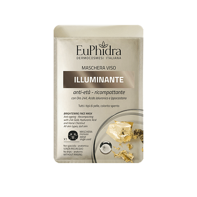 EUPHIDRA MASCHERA VISO ILLUMINANTE 1 PEZZO