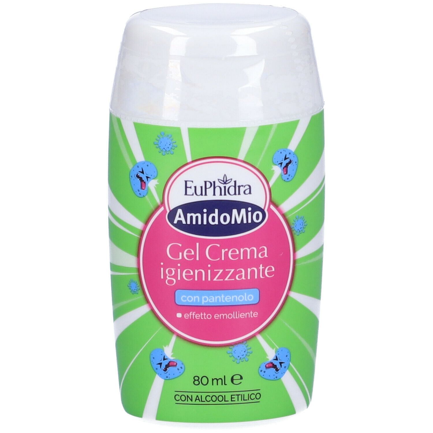 Euphidra Amidomio Gel Crema Igienizzante Mani 80 Ml