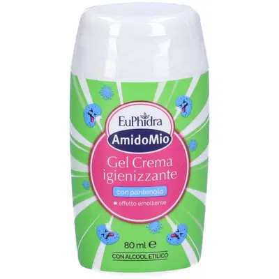 EUPHIDRA AMIDOMIO GEL CREMA IGIENIZZANTE MANI 80 ML EUPHIDRA AMIDOMIO GEL CREMA IGIENIZZANTE MANI 80 ML