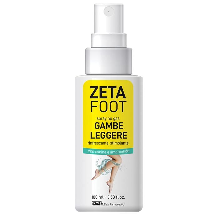 Zetafoot Spray No Gas Gambe Leggere 100 Ml