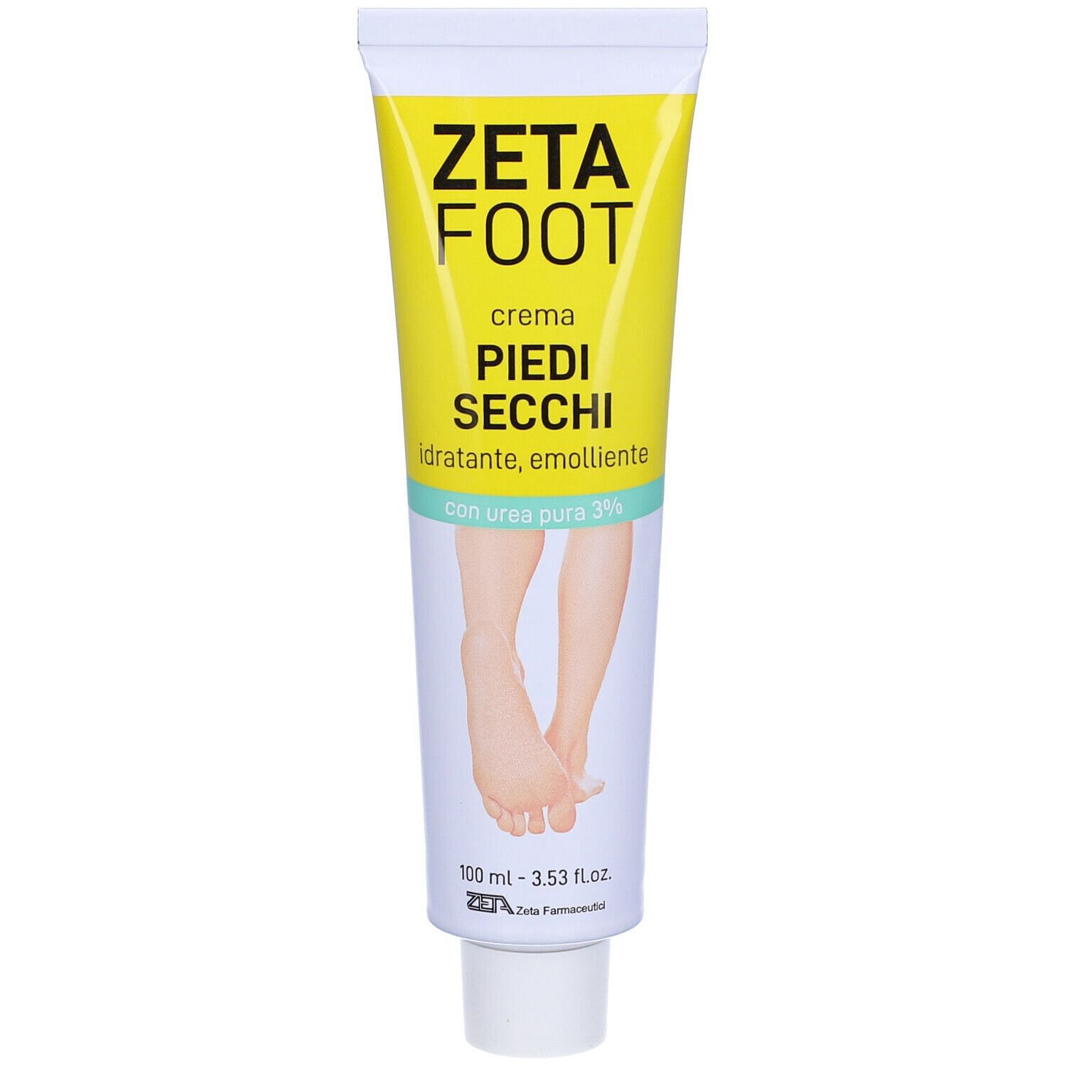 Zetafoot Crema Piedi Secchi 100 Ml