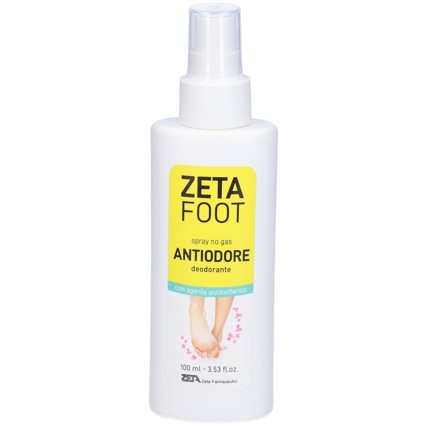 Zeta Farmaceutici Zetafoot Spray Antiodore 100 Ml