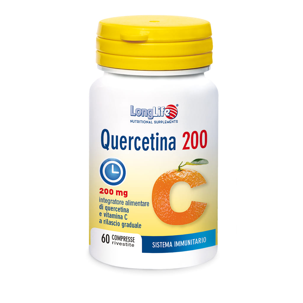 LONGLIFE QUERCETINA 200 60 COMPRESSE RIVESTITE