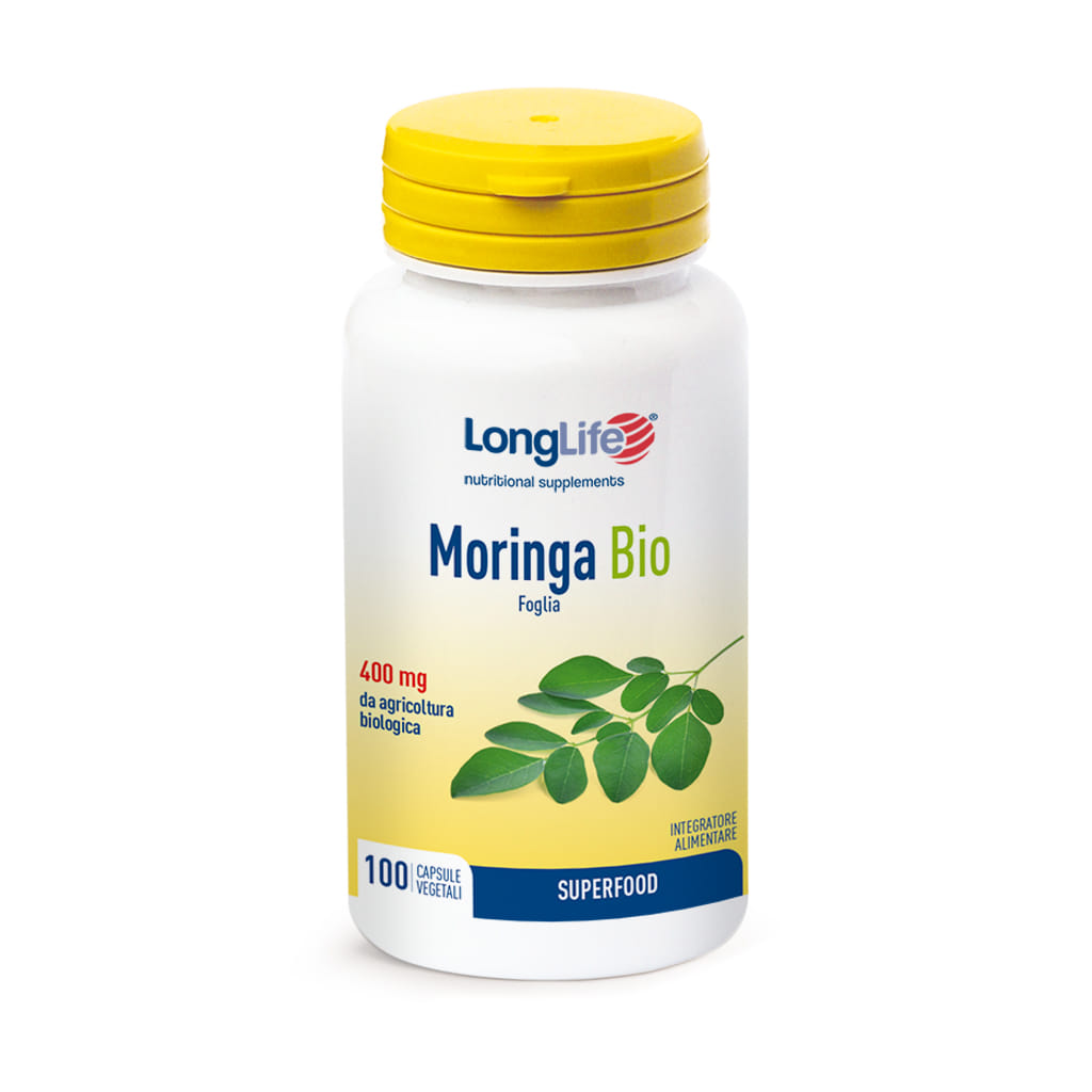 LONGLIFE MORINGA BIO 100 CAPSULE VEGETALI