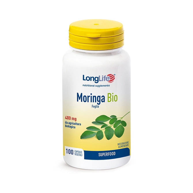 Longlife Moringa Bio 100 Capsule Vegetali