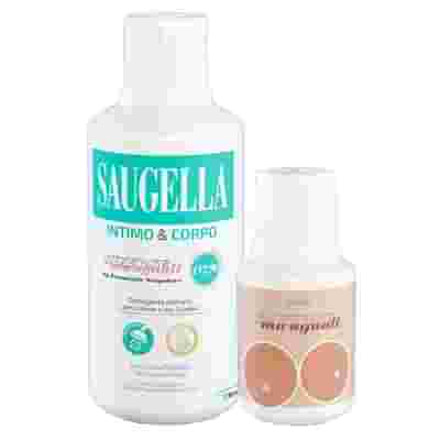 SAUGELLA DIVERSE MA UGUALI BUNDLE INTIMO&CORPO 500 ML+100 ML IN OMAGGIO