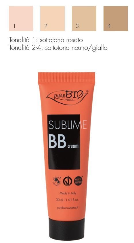 PUROBIO BB CREAM SUBLIME 04 30 ML