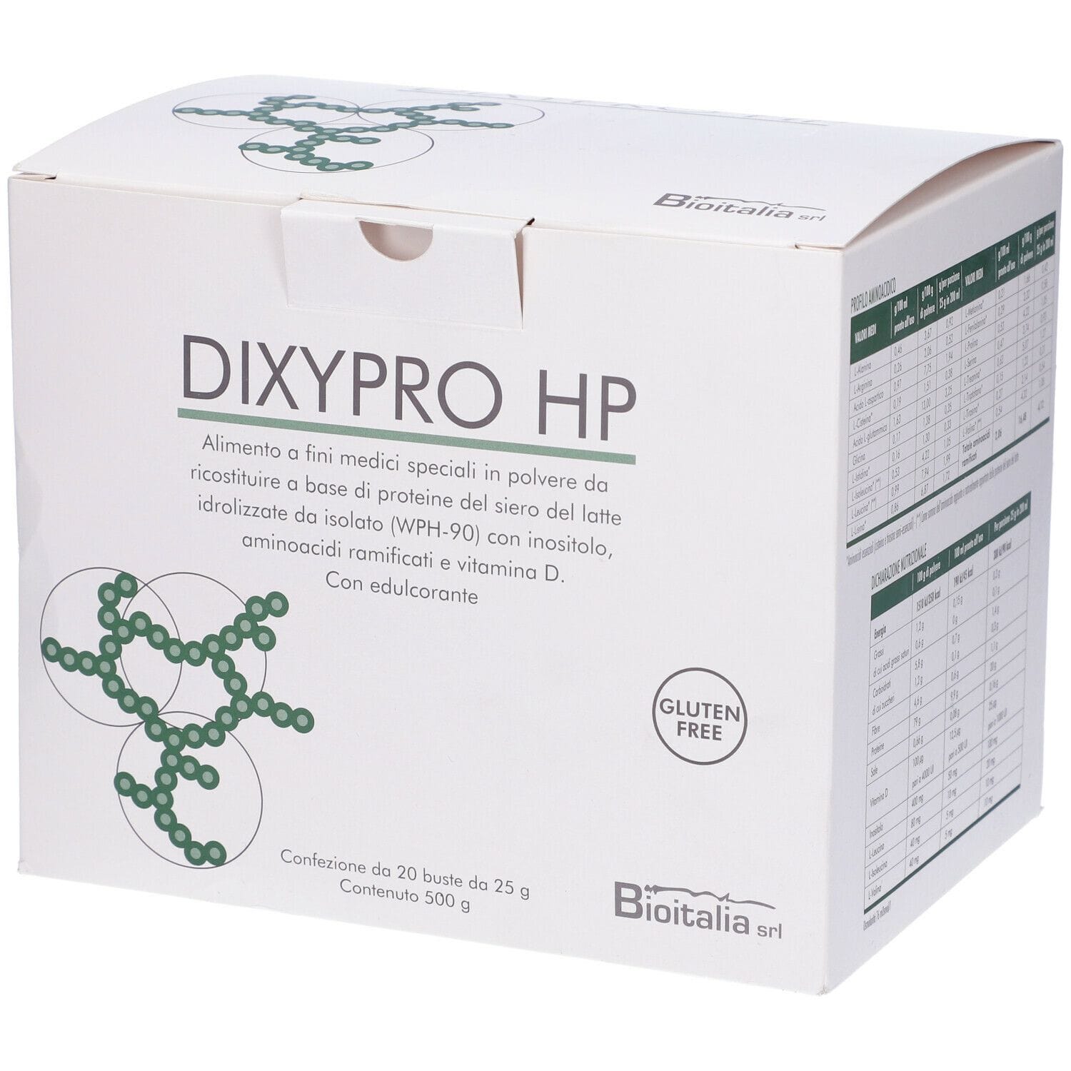 DIXYPRO HP CIOCCOLATO 20 BUSTINE 25 G