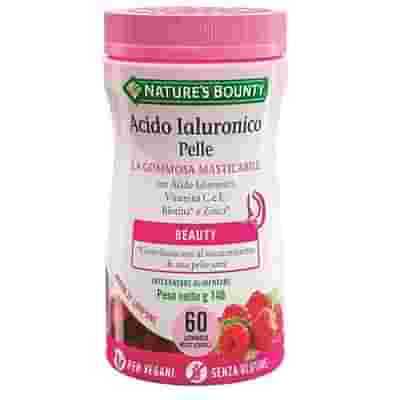 NATURE'S BOUNTY ACIDO IALURONICO PELLE 60 GOMMOSE MASTICABILI