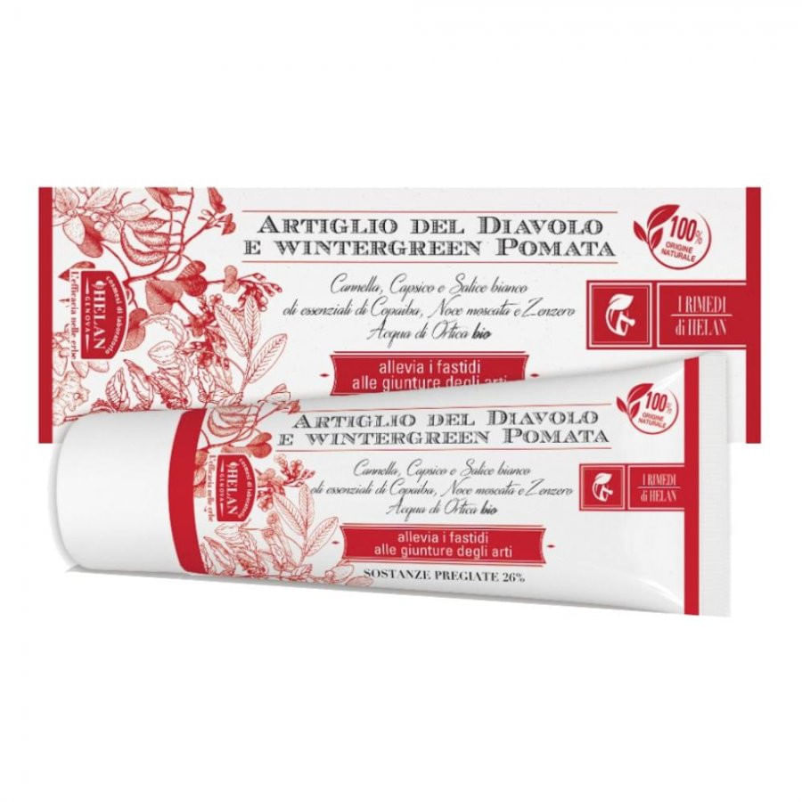 I RIMEDI DI HELAN ARTIGLIO DIAVOLO WINTERGREEN POMATA 75 ML