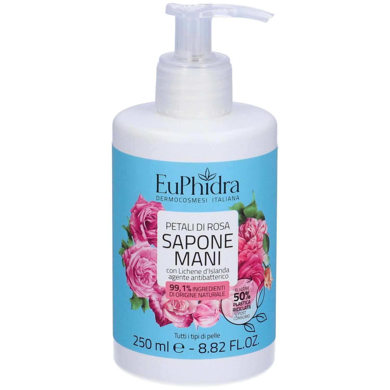 Euphidra Sapone Liquido Petali Di Rosa 250 Ml