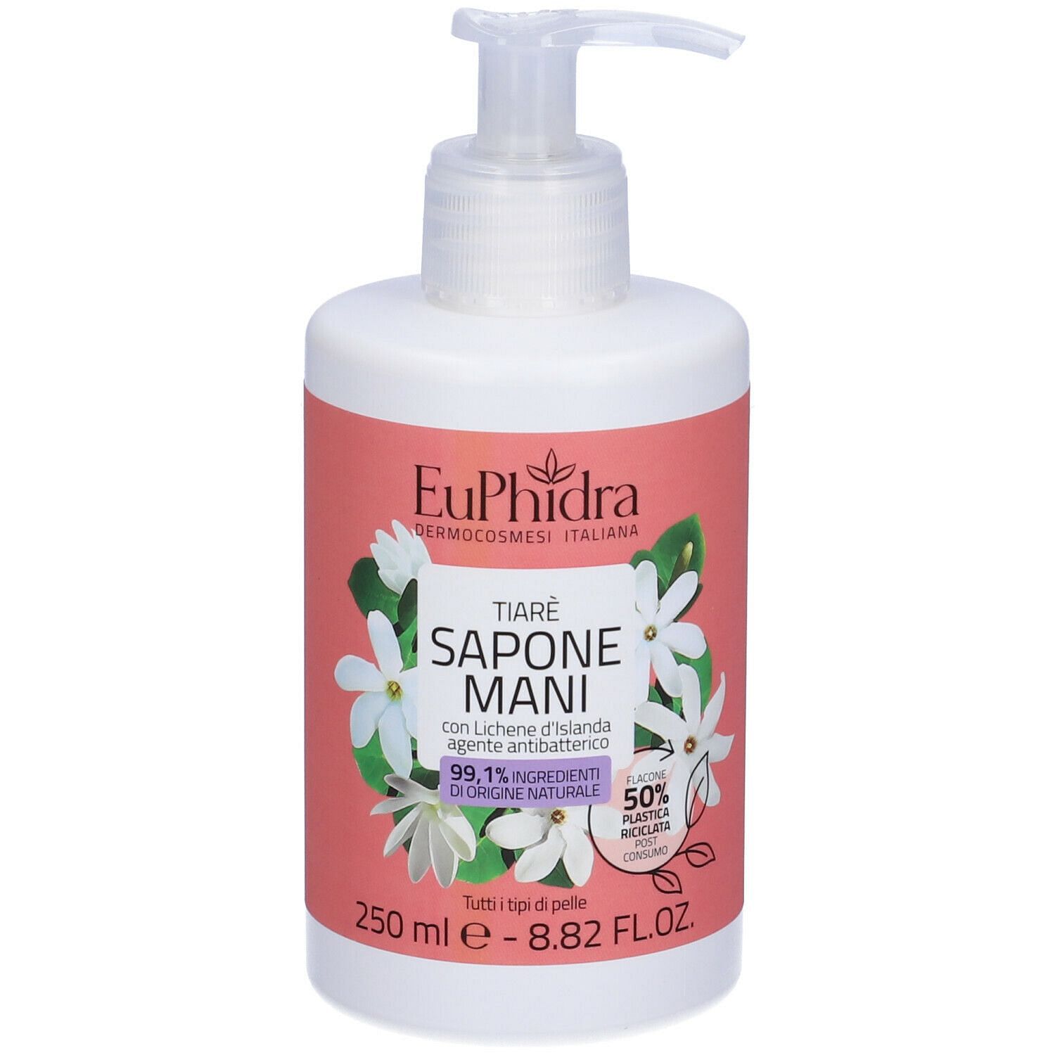 Euphidra Sapone Liquido Tiare' 250 Ml