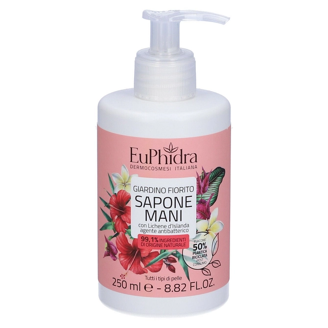 Euphidra Sapone Liquido Giardino Fiorito 250 Ml
