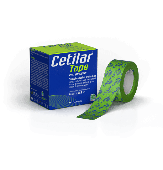 Striscia Adesiva Anelastica Cetilar Tape Cm 4 X 2,5 M