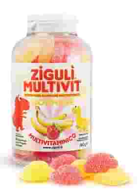 ZIGULI MULTIVIT FRAGOLA E BANANA 60 GOMMOSE
