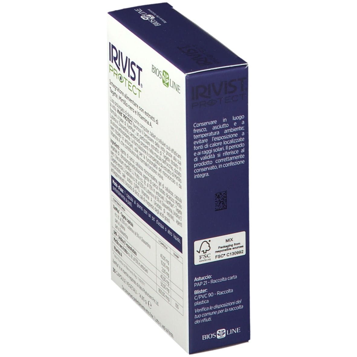 IRIVIST PROTECT 30 CAPSULE VEGETALI