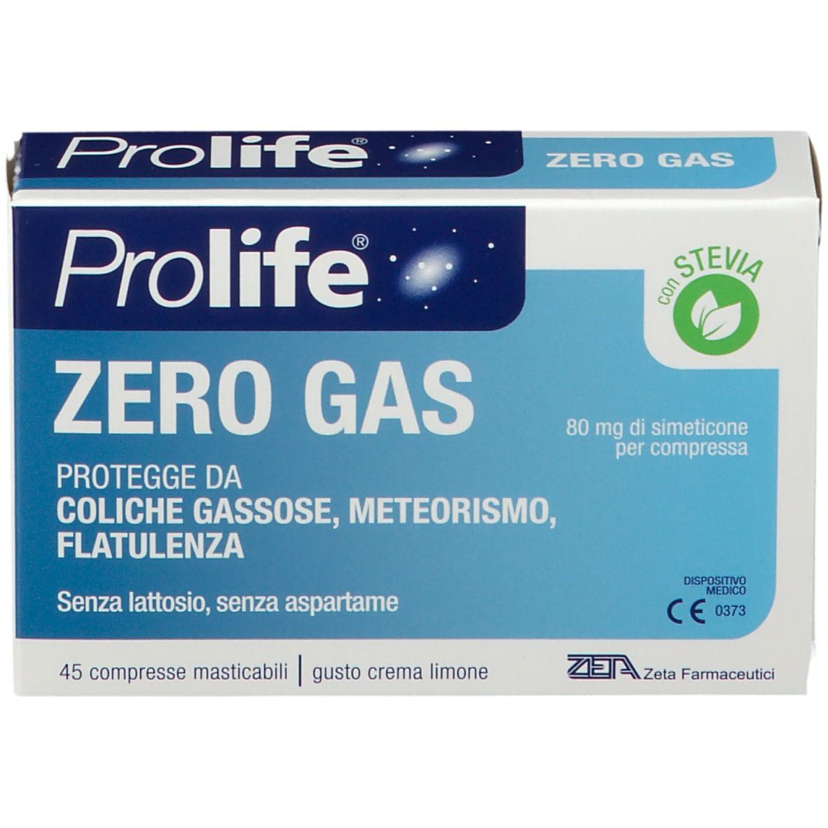 PROLIFE ZEROGAS 45 COMPRESSE