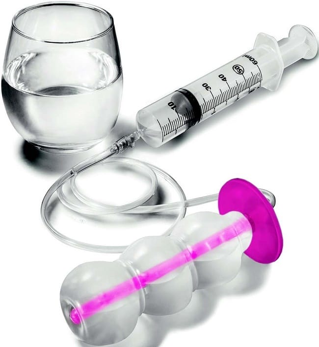 ELLEN PELVIC TRAINER SONDA VAGINALE PER CONTRACTION TRAINING E SIRINGA DA 60 ML