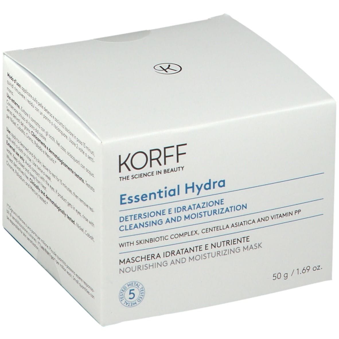 KORFF ESSEN MASCHERA IDRATANTE NUTRIENTE 50 ML