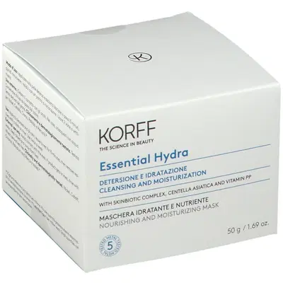KORFF ESSEN MASCHERA IDRATANTE NUTRIENTE 50 ML KORFF ESSEN MASCHERA IDRATANTE NUTRIENTE 50 ML