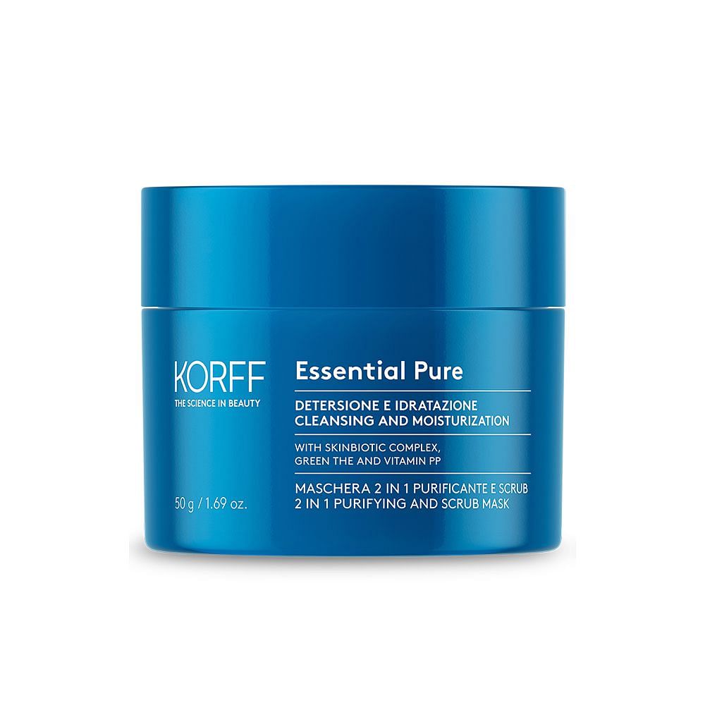 Korff Essen Maschera Purificante Scrub 50 Ml