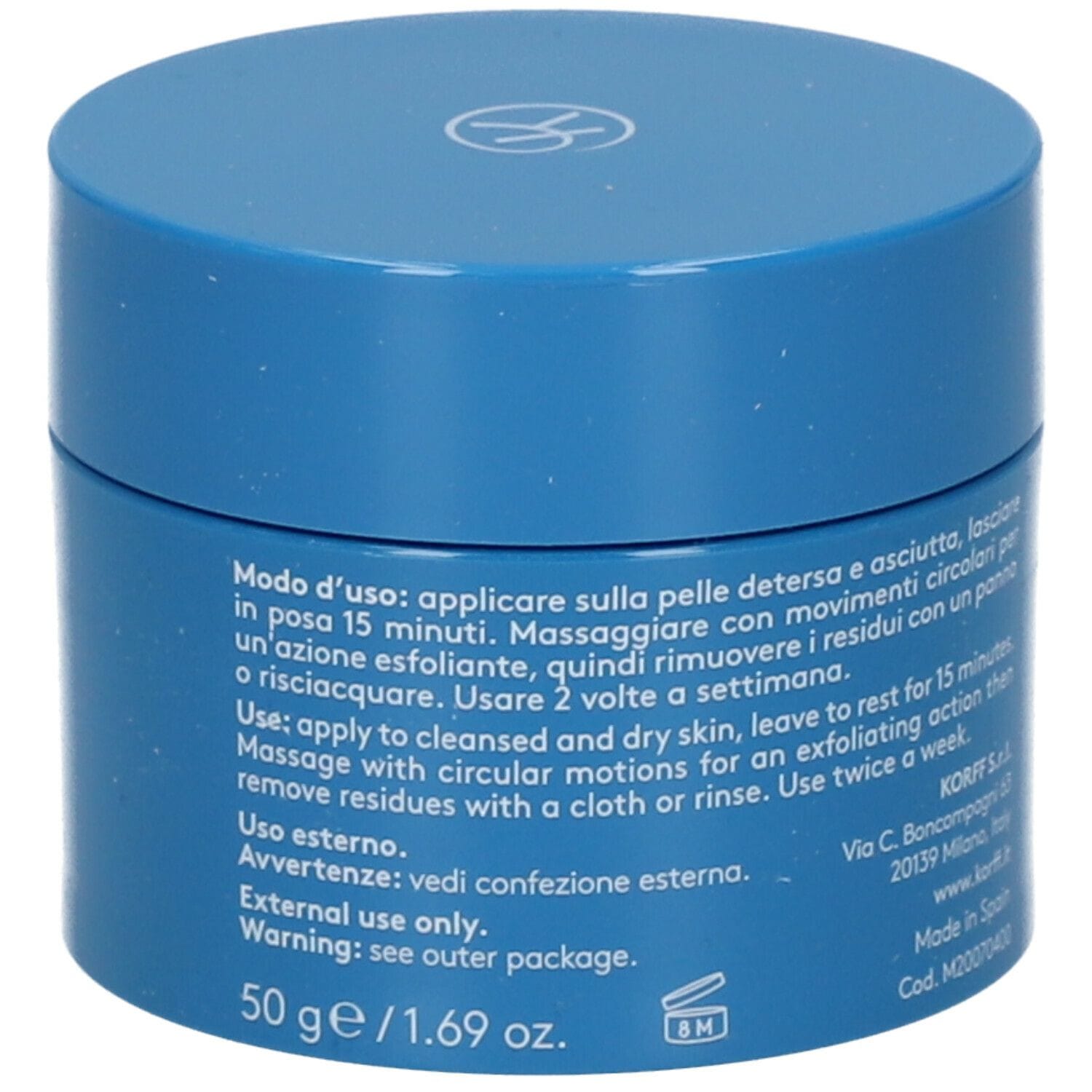 KORFF ESSEN MASCHERA PURIFICANTE SCRUB 50 ML