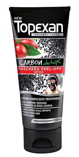 New Topexan Maschera Peel Off Carbon Detox 100 Ml