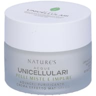 NATURE'S ACQUE UNICELLULARI AQUAGEL CREMA VISO EFFETTO MAT SPF20 50 ML