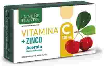 LIGNE DE PLANTES VITAMINA C 500 MG + ZINCO ACEROLA E MANNA DI BAMBU' 60 CAPSULE