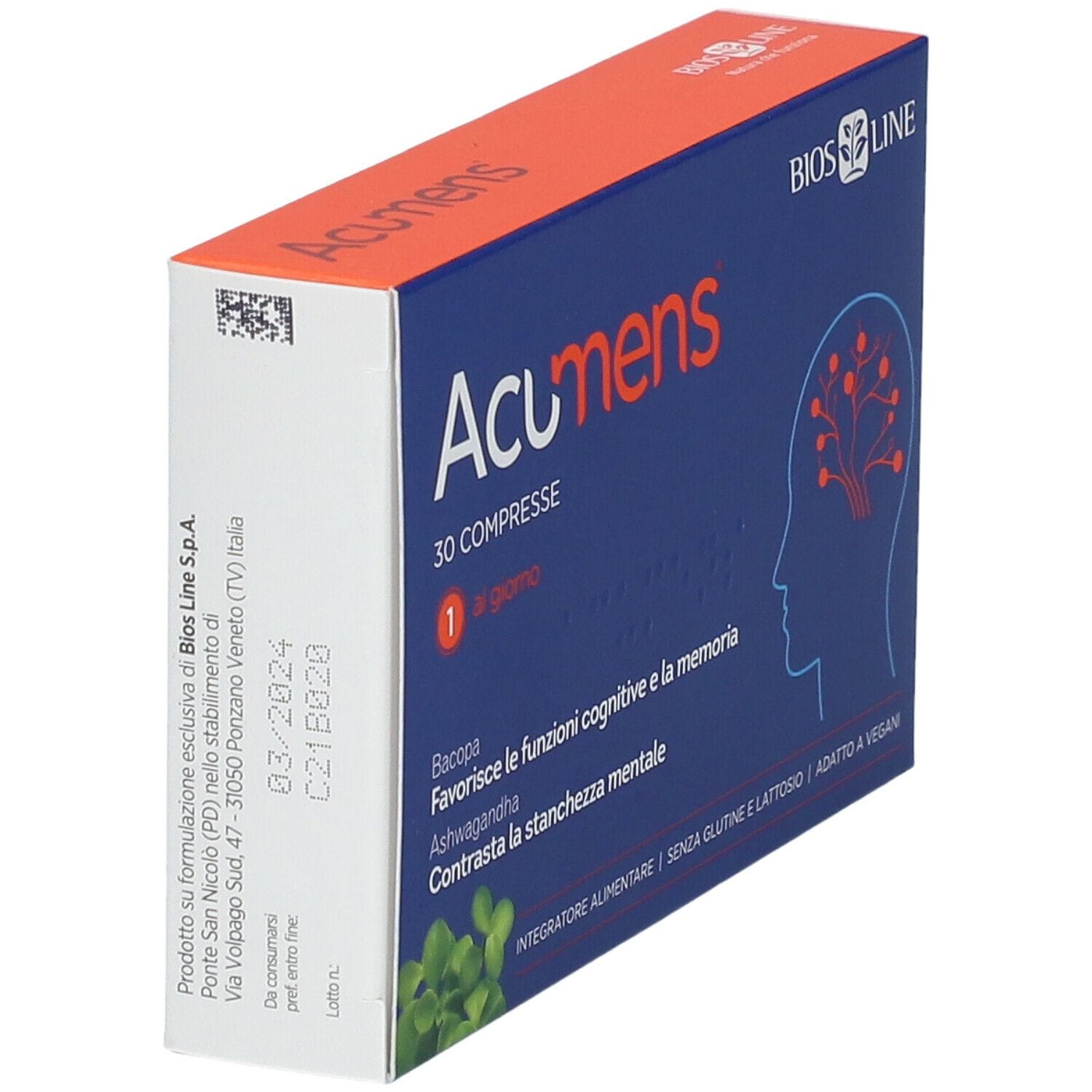 BIOSLINE ACUMENS 30 COMPRESSE