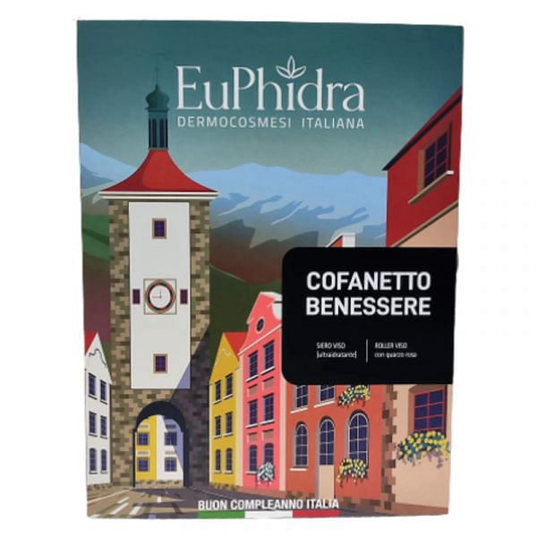 Euphidra Benessere Cofanetto Con Siero Idratante + Roller Viso