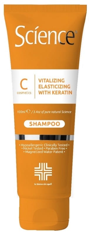 SCIENCE SHAMPOO RISTRUTTURANTE ELASTICIZZANTE KERATINA 100 ML