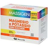 Massigen Magnesio Potassio Zero Zucchero 24 Bustine + 6 Bustine | 1000Farmacie