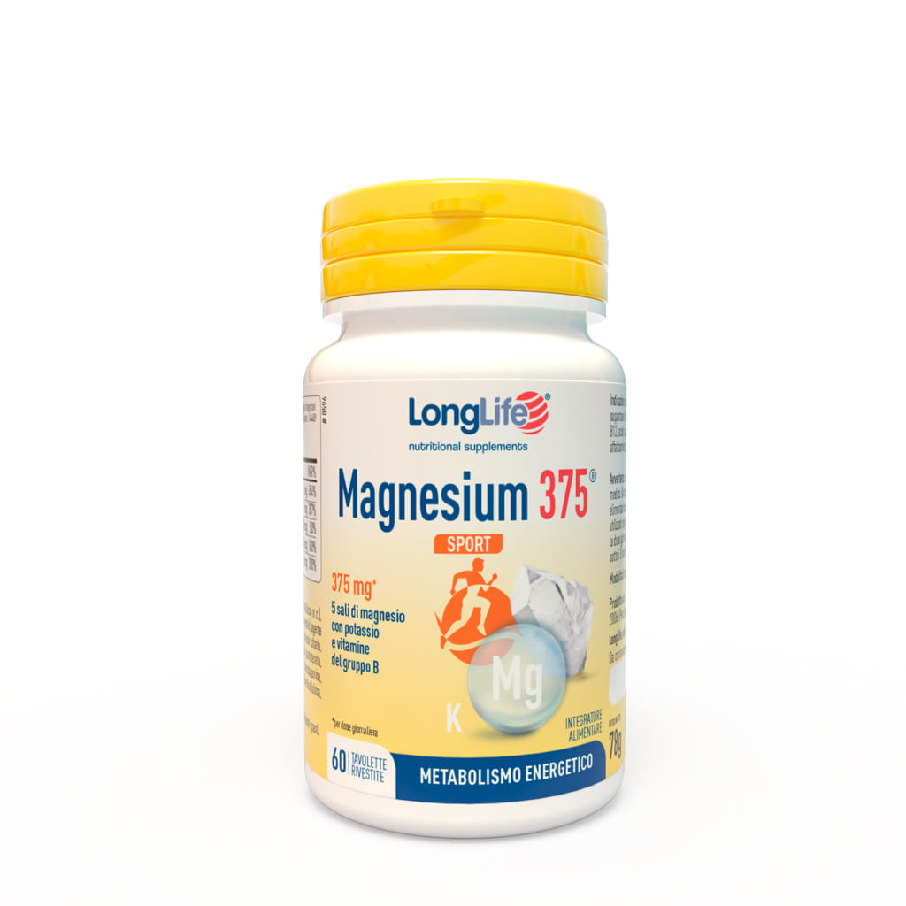 LONGLIFE MAGNESIUM 375 SPORT 60 TAVOLETTE