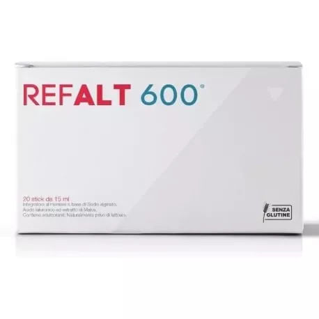 REFALT 600 20 STICK PACK X 15 ML