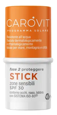 CAROVIT PROGRAMMA SOLARE STICK TRASPARENTE 4 ML CAROVIT PROGRAMMA SOLARE STICK TRASPARENTE 4 ML