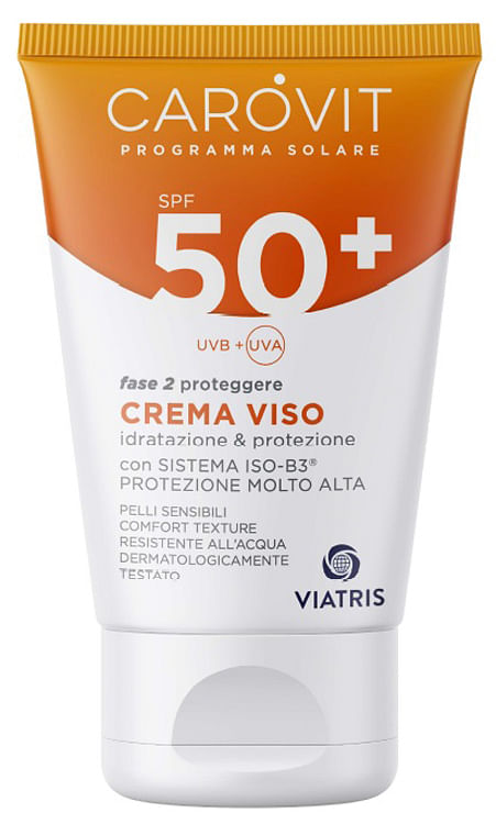 Carovit Programma Solare Crema Viso Spf50+ 50 Ml