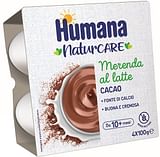 HUMANA MERENDA CACAO 4 VASETTI DA 100 G
