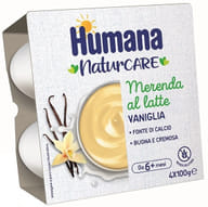 HUMANA MERENDA VANIGLIA 4 VASETTI DA 100 G