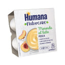HUMANA MERENDA PESCA 4 PEZZI DA 100 G